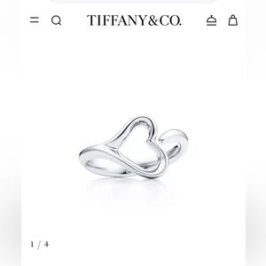 Tiffany & Co. Elsa Peretti Open Heart Ring